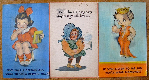 The Allee Willis Museum of Kitsch » Vintage Novelty Postcards